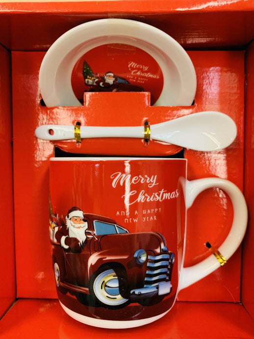 3pc Christmas Mug Set