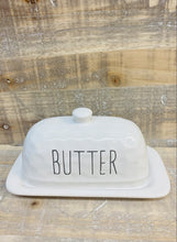 Load image into Gallery viewer, Rae Dunn Inspired Butter Dish
