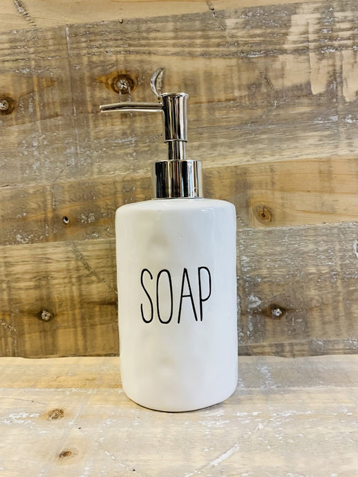 Rae Dunn Inspired Soap Dispenser