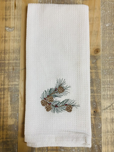 Winter Waffle Tea Towels