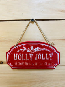 Holly Jolly Ornament