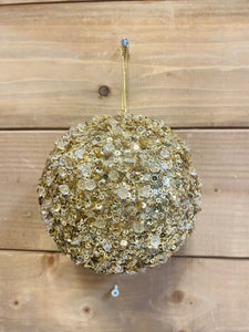 Sparkly Gold Ornament