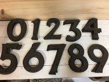 Load image into Gallery viewer, Cast iron Numbers